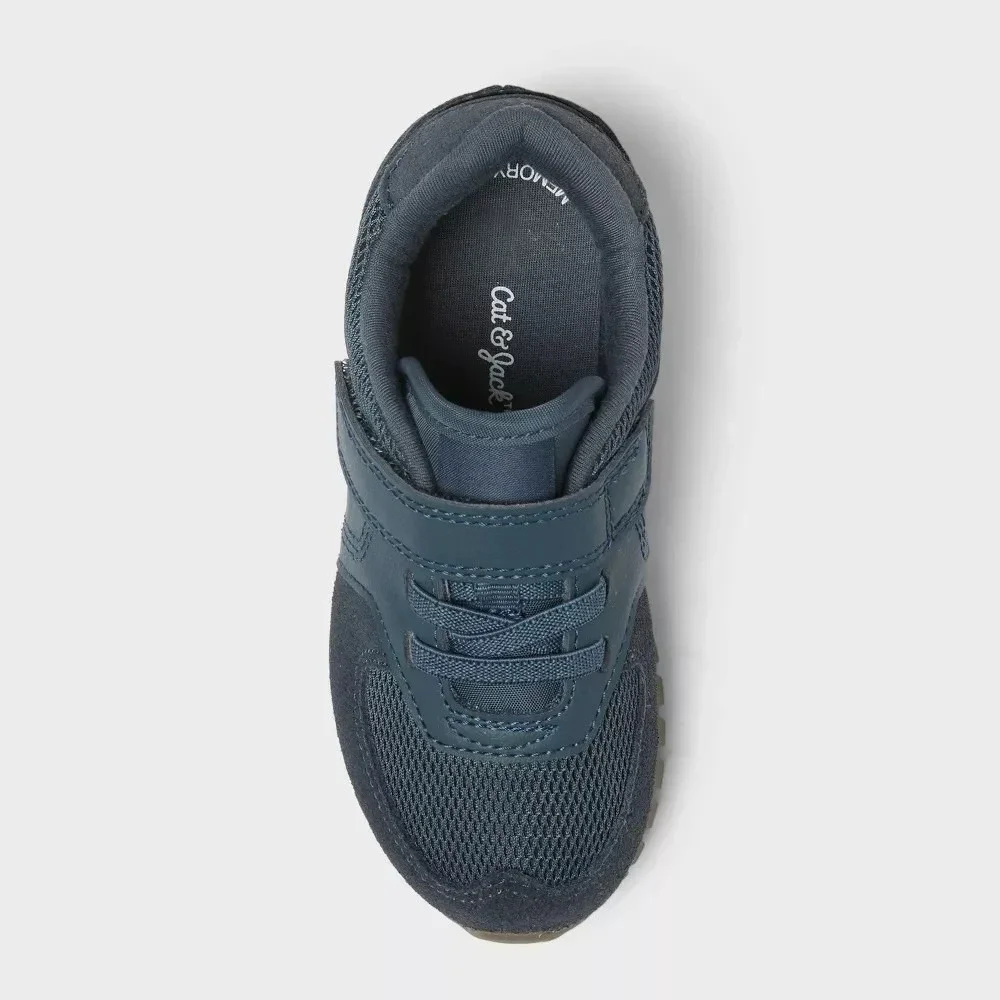Toddler Boy Samson Retro Sneakers by Cat & Jack Navy Size 11 New With Tags
